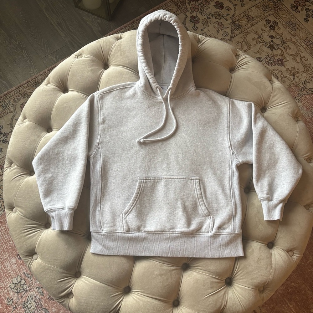 Aritzia TNA Sweatfleece Cozy Fleece Boyfriend Fit Sweatshirt